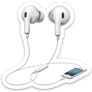 old earpods sticker