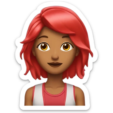 Red-Ruby-Da-Sleeze sticker