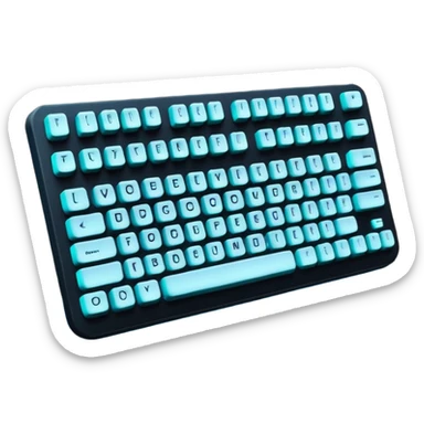 RGB keyboard sticker