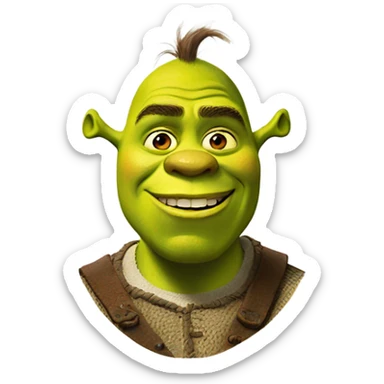 shrek shrek shrek sticker