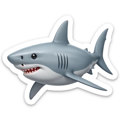 Акула  sticker