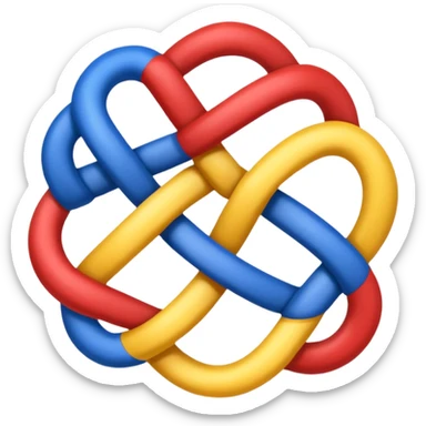 Culpa mia daki sonsuzluk  işareti düğümü sticker