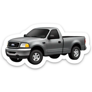 Gray 2002 ford f-150 sticker