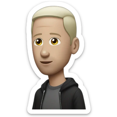 celebrating Eminem sticker