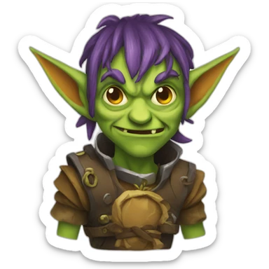 Loot goblin sticker