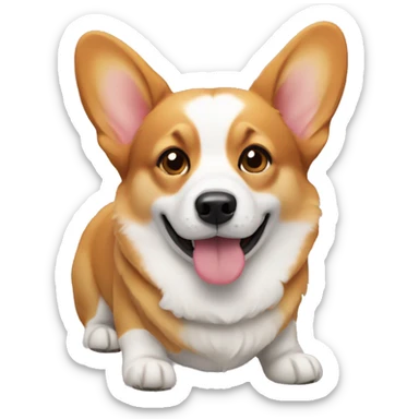 Corgi sticker