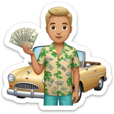 GTA 5 Larry Win  sticker