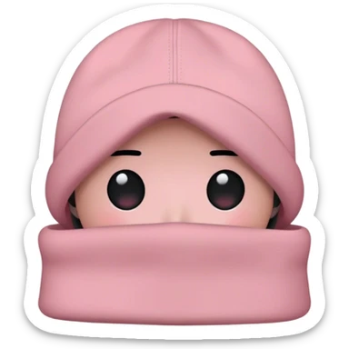 Carhartt beanie dusty pink color solo hat without face sticker