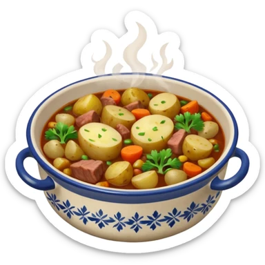 Galician stew sticker
