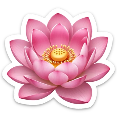 Lotus sticker