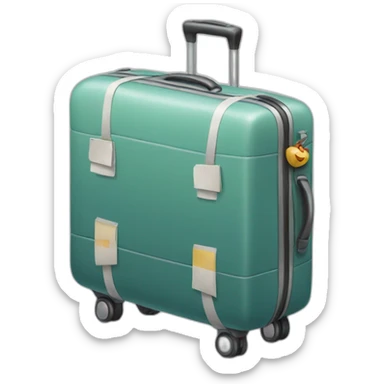 check-in baggage sticker