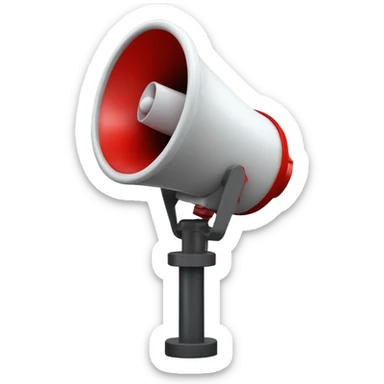 Emergency broadcast alert  sticker