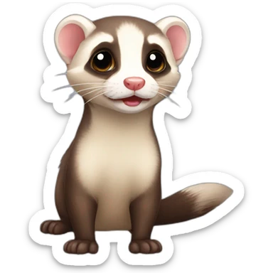 Ferret sticker