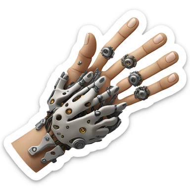 Hand prosthetic  sticker