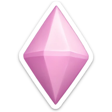 Pastel light pink plumbob sims sticker