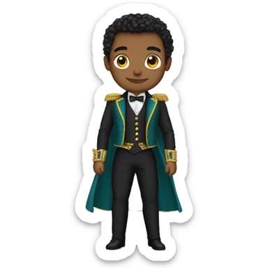Principe con traje  sticker