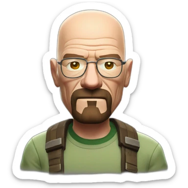 Fortnite Walter White sticker