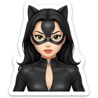 Cat woman sexy sticker