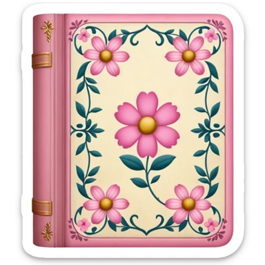 Biblia aesthetic rosa sticker