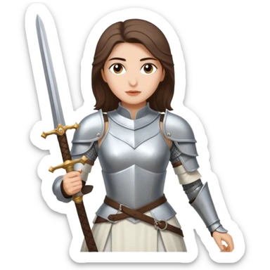 Hande Erçel as a lady from game of thrones from House Dayne. sticker