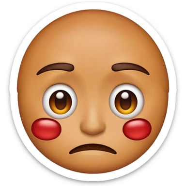 beat up emoji sticker