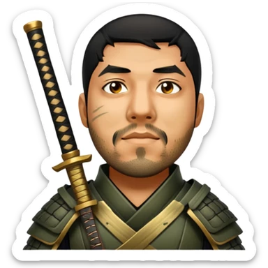 Ancient Samurai sticker