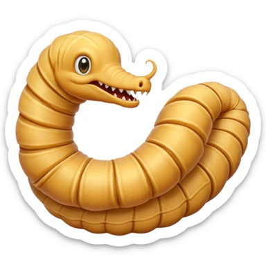 dune worm sticker