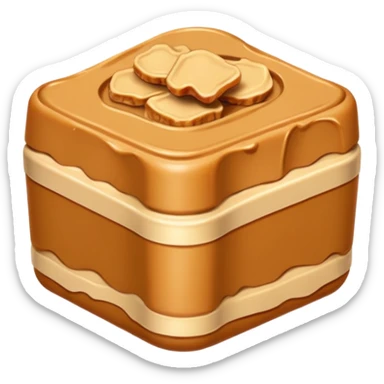 apple chunks with peanutbutter sticker