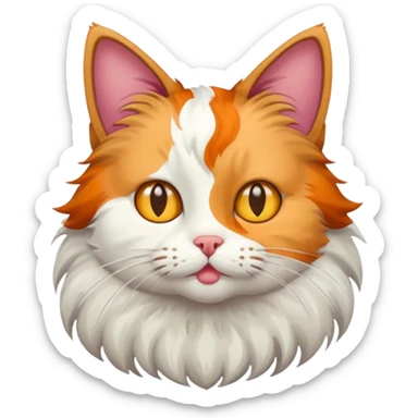 a stinky cat sticker