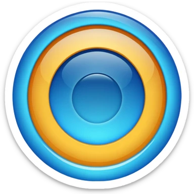 diagram of circle expanding outward sticker