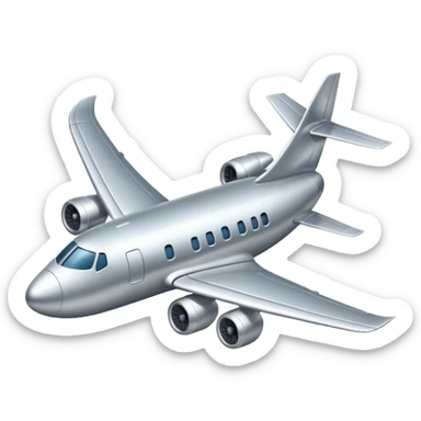 Airplane sticker