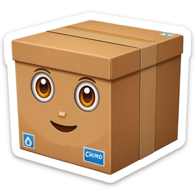 Caja de chimo sticker