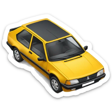 Peugeot 309 sticker