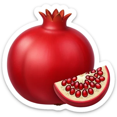 pomegranate sticker