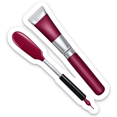 Astra lip gloss Burgundy sticker