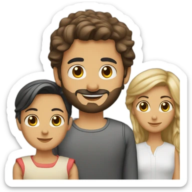 Gmail is with man Arabic, wife Arabic, boy Arabic, girl Arabic and little boy arabic sticker