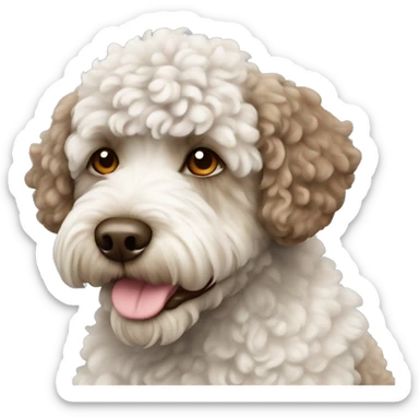 Lagotto romagnolo dog  sticker