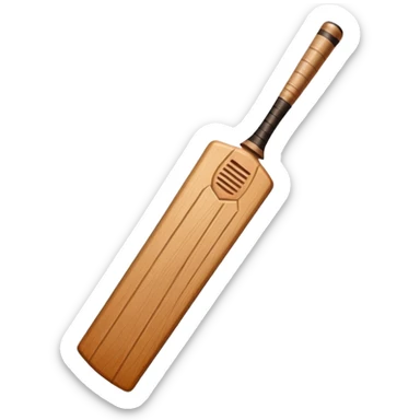 cricket bat emoji sticker
