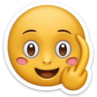 kulaklık takan önünde bilgisayarı olan biri sticker