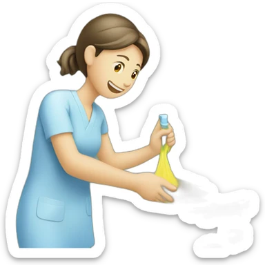 hygienic conditions sticker