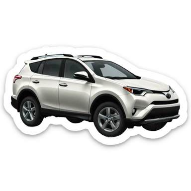 Toyota rav 4 sticker