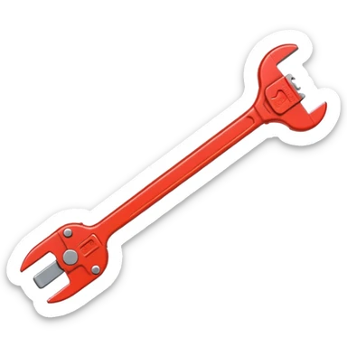 Pipe wrench  sticker