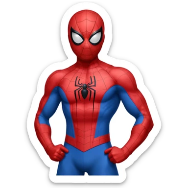 Spider man sticker