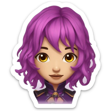 Twisted wonderland leona sticker