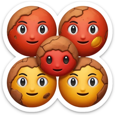 It’s the planet Mars sticker