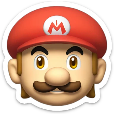 super mario 64 sticker