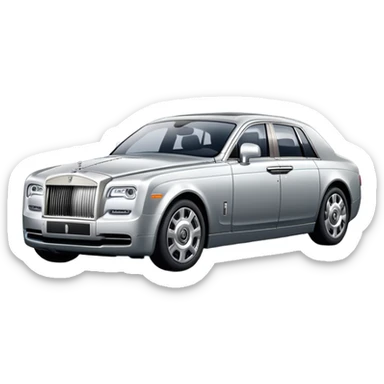 Rolls Royce car sticker