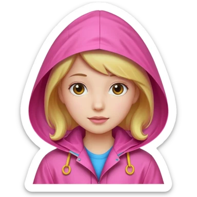 girl in pink rain coat



 sticker
