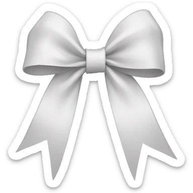Bow sticker