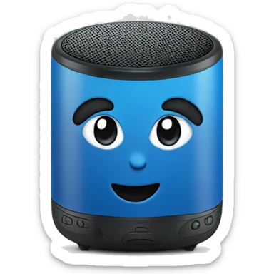 Portable blue tooth speaker sticker